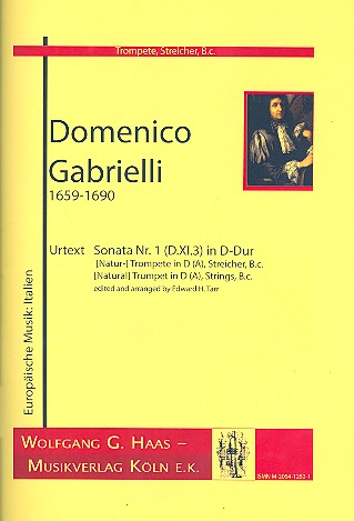 Sonata Nr.1 D-Dur D.XI.3 für (Natur-) Trompete