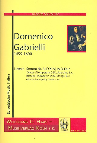 Sonata Nr.3 D-Dur D.XI.5 für (Natur-) Trompete