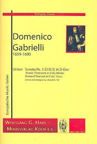 Sonata Nr.3 D-Dur D.XI.5 für (Natur-) Trompete