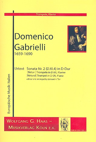 Sonata Nr.2 D-Dur D.XI.4 für (Natur-) Trompete