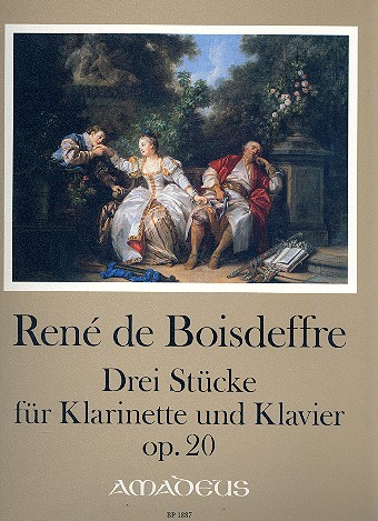 3 Stücke op.20 für Klarinette und Klavier