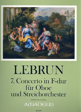 Konzert F-Dur Nr.7 für Oboe und