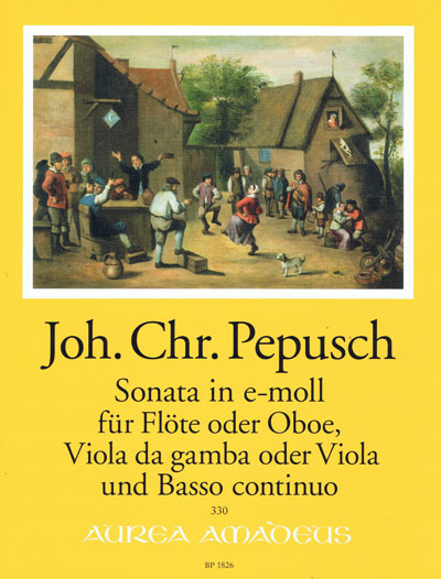 Sonate e-Moll für Flöte (Oboe), Viola