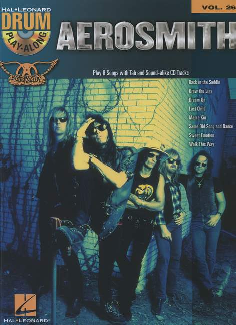 Aerosmith (+CD): drum playalong vol.26