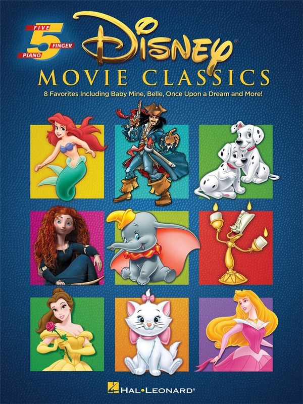 Disney Movie Classics: for 5-finger piano