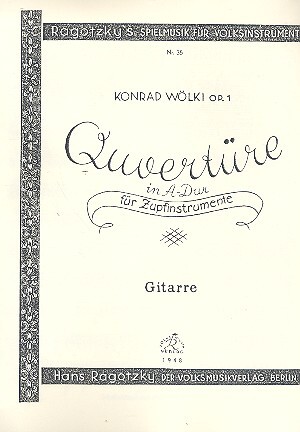 Ouvertüre A-Dur Nr.1 op.1