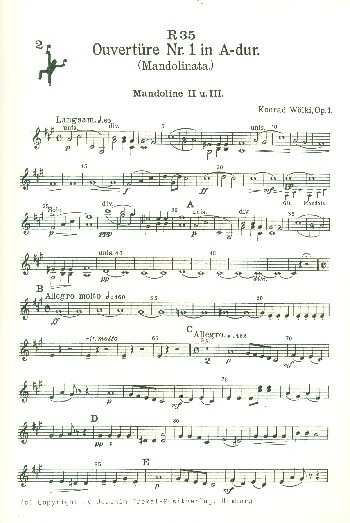 Ouvertüre A-Dur Nr.1 op.1