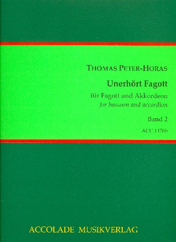 Unerhört Fagott Band 2 für Akkordeon
