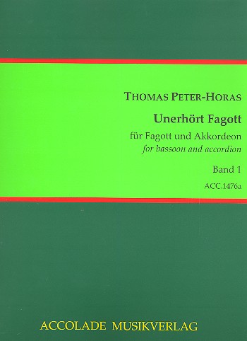 Unerhört Fagott Band 1 