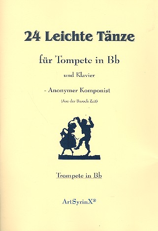 24 leichte Tänze für Trompete und Klavier