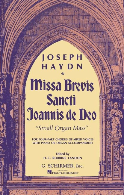 Missa brevis Sancti Joannis de Deo