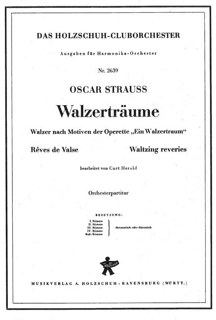 Walzerträume für Harmonikaorchester