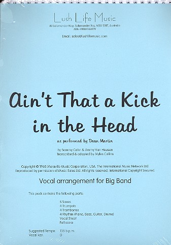 Ain't that A Kick in the Head: for voice