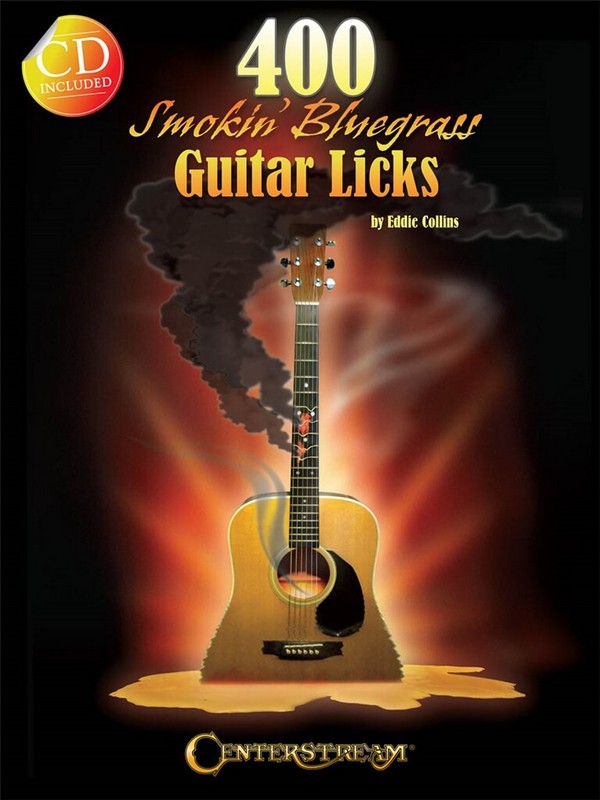 400 Smokin' Bluegrass Guitar Licks (+CD):