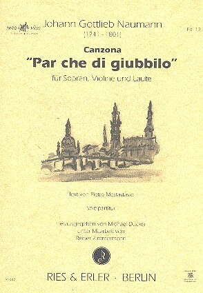 Per che di giubbilo für Sopran, Violine