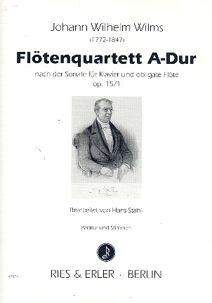 Quartett A-Dur op.15,1 für Flöte, Violine,
