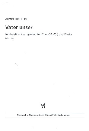 Vater unser op.17,9 für gem Chor (SAM)