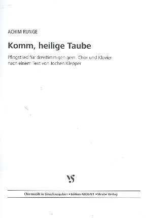 Komm heilige Taube für gem Chor (SAM)
