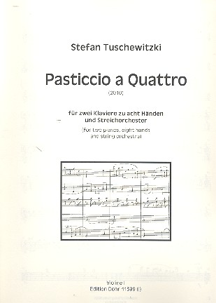 Pasticcio a quattro für 2 Klaviere zu 8 Händen