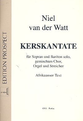 Kerskantate für Sopran, Bariton, gem Chor,