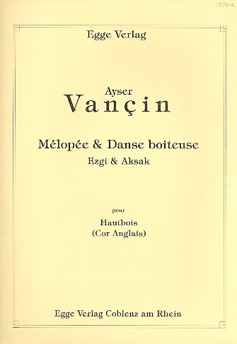 Mélopée et danse boiteuse pour hautbois