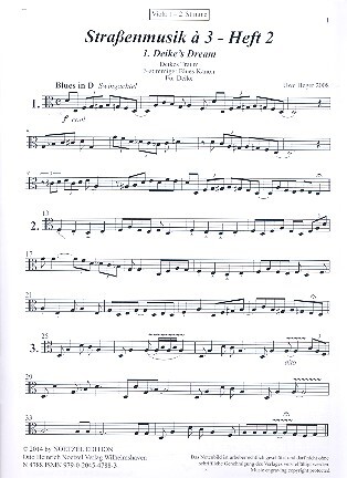 Straßenmusik à 3 Band 2