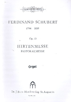 Hirtenmesse op.13