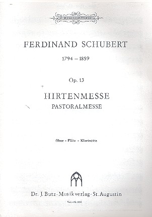 Hirtenmesse op.13