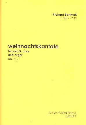 Weihnachtskantante op.41,1: