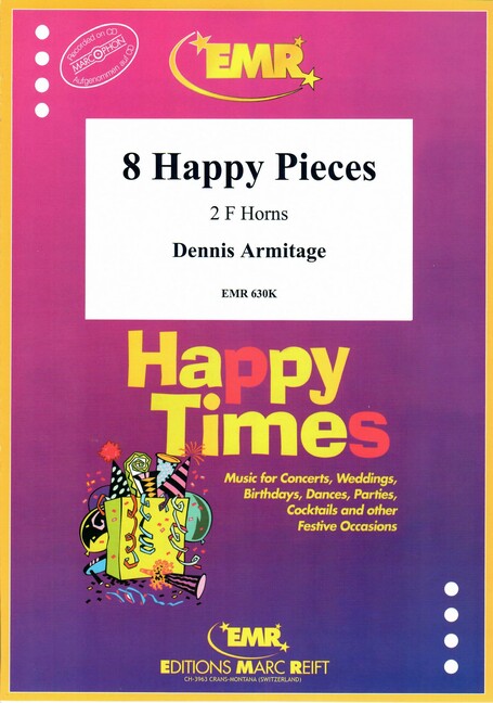 8 happy Pieces für 2 Hörner (in F oder Es)