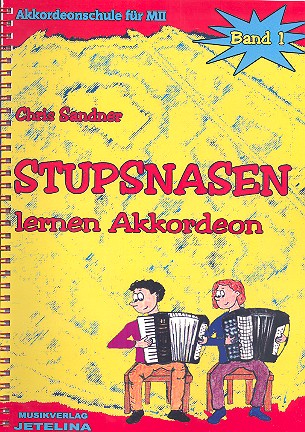Stupsnasen lernen Akkordeon Band 1 (+CD)