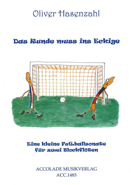Das Runde muss ins Eckige - eine kleine Fußballsonate