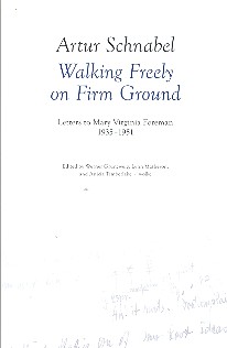 Walking freely on firm Ground Letters to Mary Virigina Foreman
