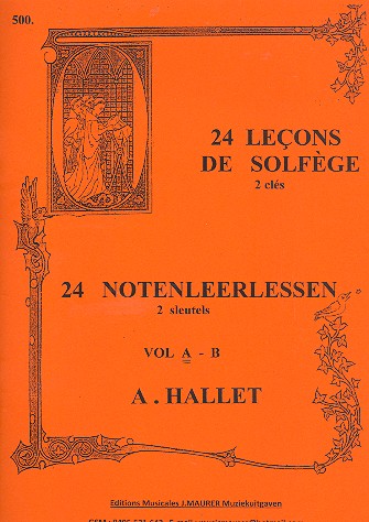 24 Lecons de solfège (2 clés) vol.1
