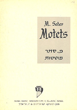 Motets for mixed chorus