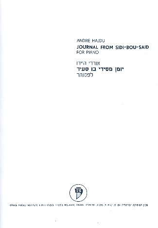 Journal from Sidi-Bou-Said