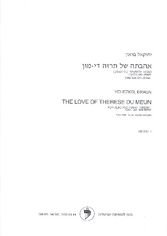 The Love of Therese du Meun