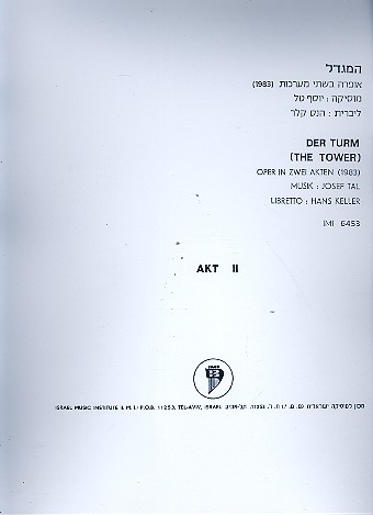Der Turm (Akt 1 und 2)