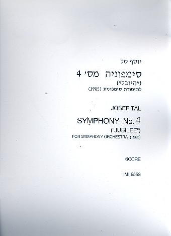 Symphony no.4 'Jubilee'