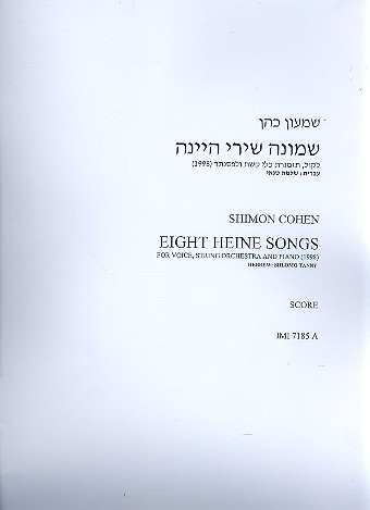 8 Heine Songs for voice,