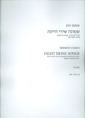 EIGHT HEINE SONGS (Voice & ChO)
