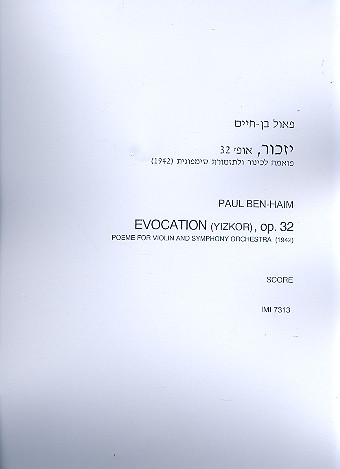 Evocation op.32