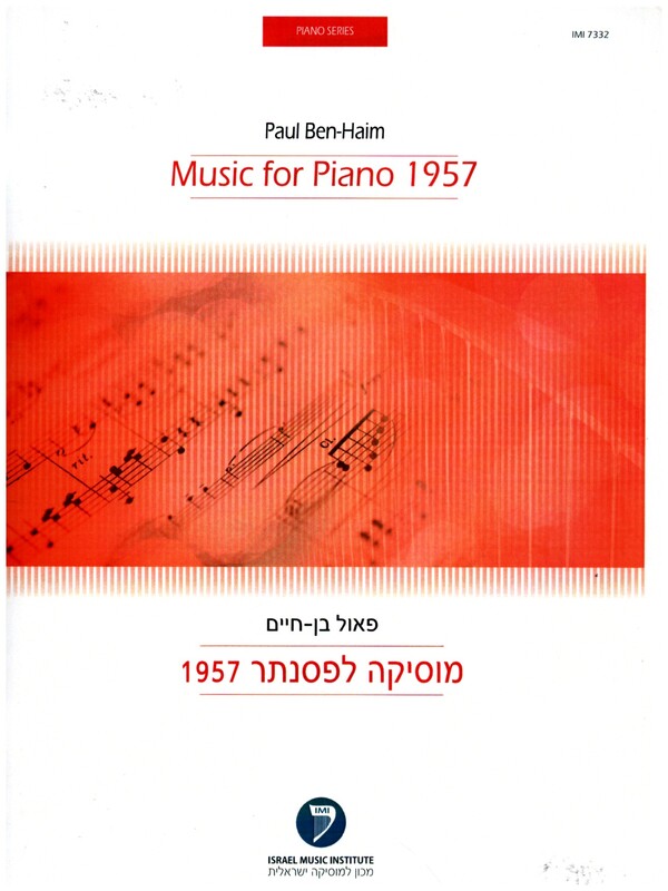 Music for Piano 1957