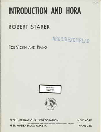 Introduction and Hora