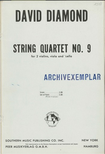 String Quartet no.9