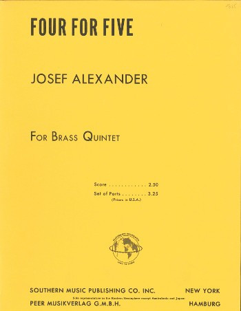 Four for Five for 2 trumpets, 2 horns