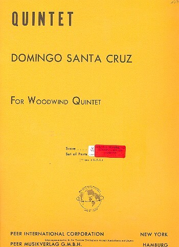 Quintet op.33 for flute, oboe,