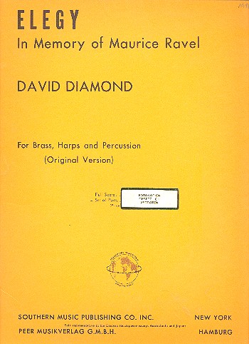 Elegy in Memory of Maurice Ravel