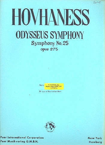 Odysseus Symphony no.25 op.275