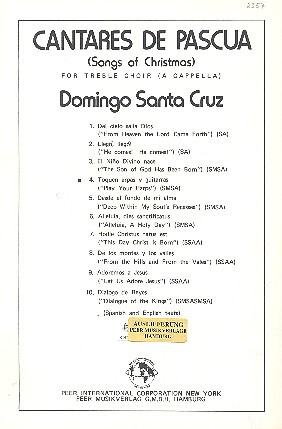 Toquen arpas y guitarras